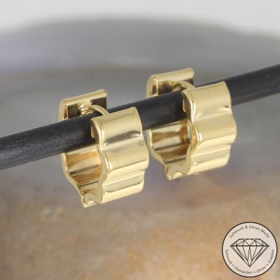 Wert 490 € Ohrringe Creolen in 333er 8 K Gelbgold - 106586