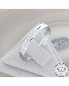 Wert 950 &euro; Brillant Ring in 585er 14 K Wei&szlig;gold - 105666 