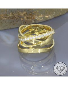 Wert 6990 &euro; Brillant Ring in 750er 18 K Gelbgold - 106240