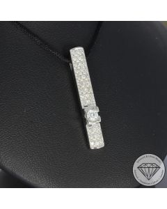 Wert 1990 &euro; CHRIST Brillant Anh&auml;nger in 585er 14 K Wei&szlig;gold - 106241