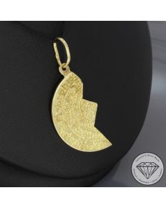 Wert 990 &euro; Anh&auml;nger in 585er 14 K Gelbgold - 106767