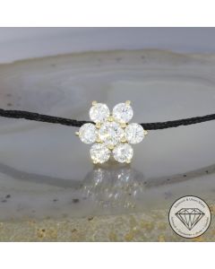 Wert 2790 &euro; Brillant Anh&auml;nger (1,09 carat) in 585er 14 K Gelbgold - 107322