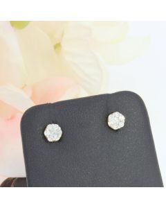 Wert 640 &euro; Brillant Ohrstecker (0,20 carat) in 750er 18 K Gelbgold - 89874