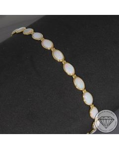 Wert 1980 &euro; Opal Armband in 750er 18 K Gelbgold - 99180