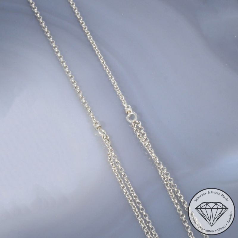Wert 2590 € Brillant Collier (0,50 carat) in 750er 18 K Weißgold - 100239