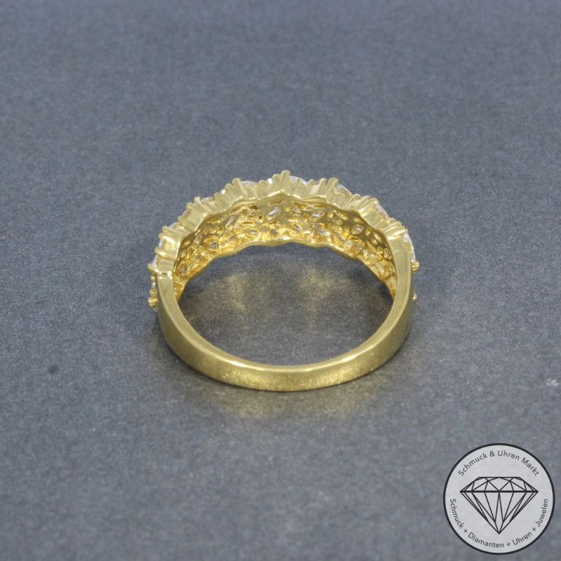 Wert 4350 € Brillant Diamant Ring in 750er 18 K Gelbgold - 100260