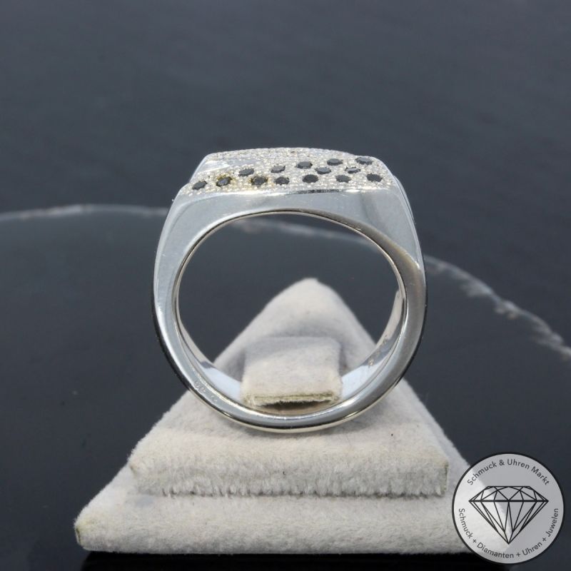 Wert 4290 € Brillant Diamant Ring in 585er 14 K Weißgold - 100377