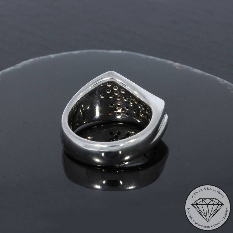 Wert 4290 € Brillant Diamant Ring in 585er 14 K Weißgold - 100377