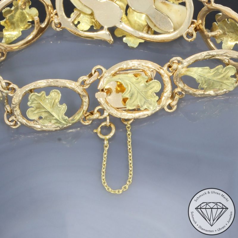 Wert 3990 € Grandel Armband in 585er 14 K Gelbgold - 100435