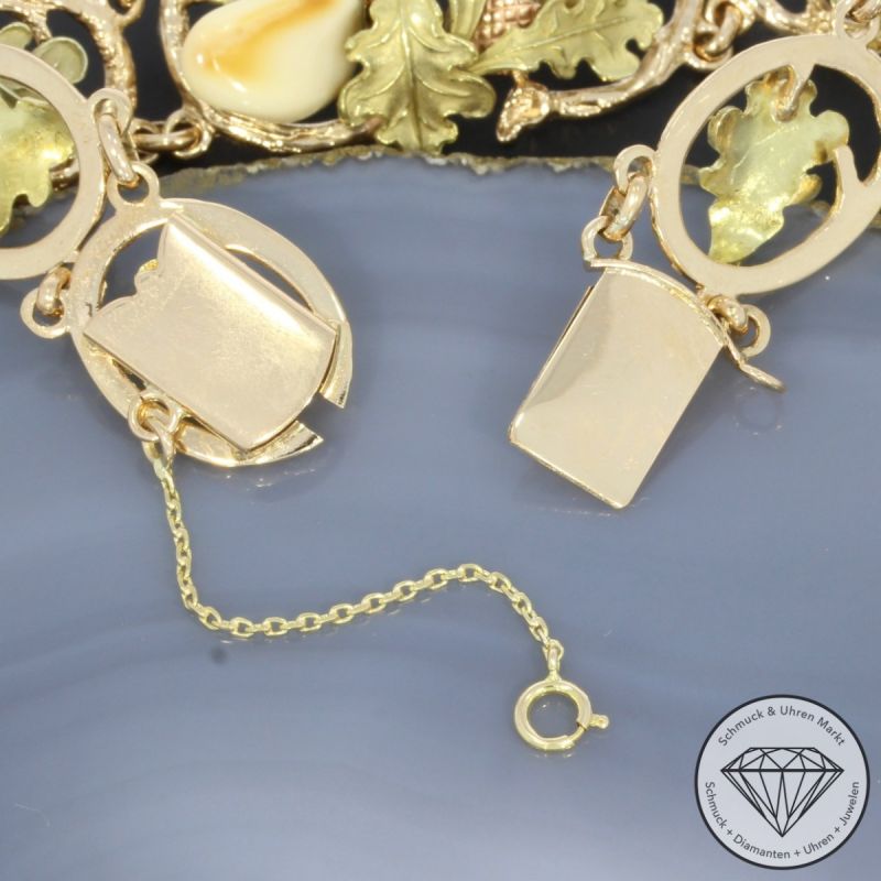 Wert 3990 € Grandel Armband in 585er 14 K Gelbgold - 100435
