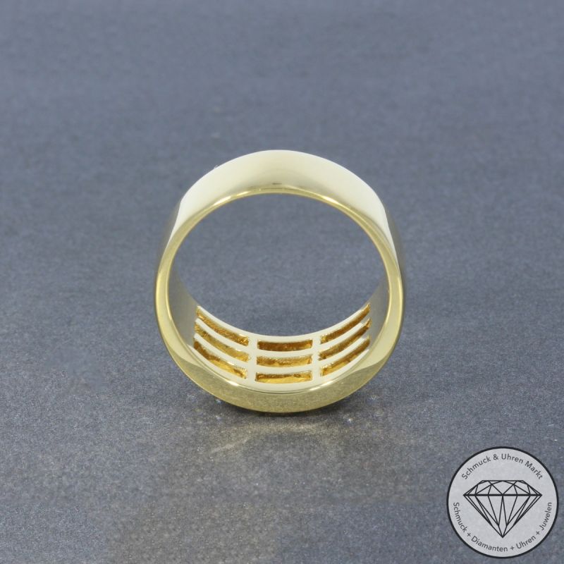 Wert 6490 € Brillant Ring (ca. 1,50 carat) in 750er 18 K Gelbgold - 100578