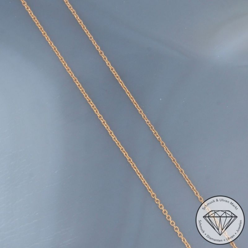 Wert 9390 € Solitär Brillant Anhänger mit Kette (1,04 carat) in 585er 14 K Rosegold IGI - 100590