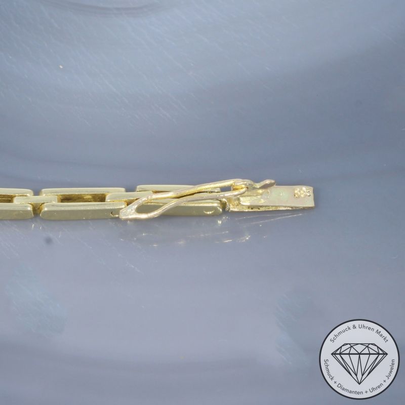 Wert 2250 € Turmalin Armband in 585er 14 K Gelbgold - 100673