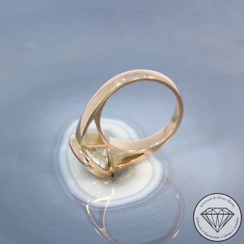 Wert 283500 € Solitär Brillant Ring (ca. 5,35 carat) in 750er 18 K Rosegold (NUR ABHOLUNG) - 100730