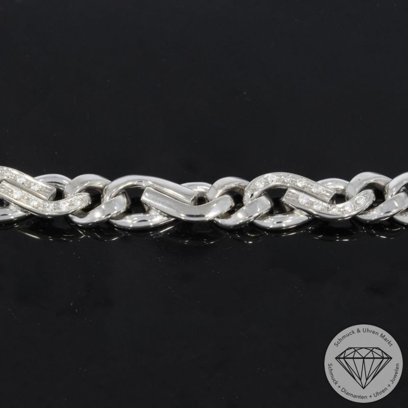 Wert 12900 € Brillant Collier (ca. 0,50 carat) in 585er 14 K Weißgold - 100869