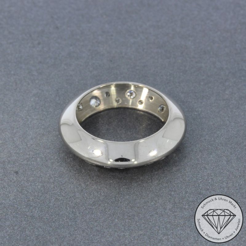 Wert 3850 € Brillant Diamant Ring in 585er 14 K Weißgold - 100968