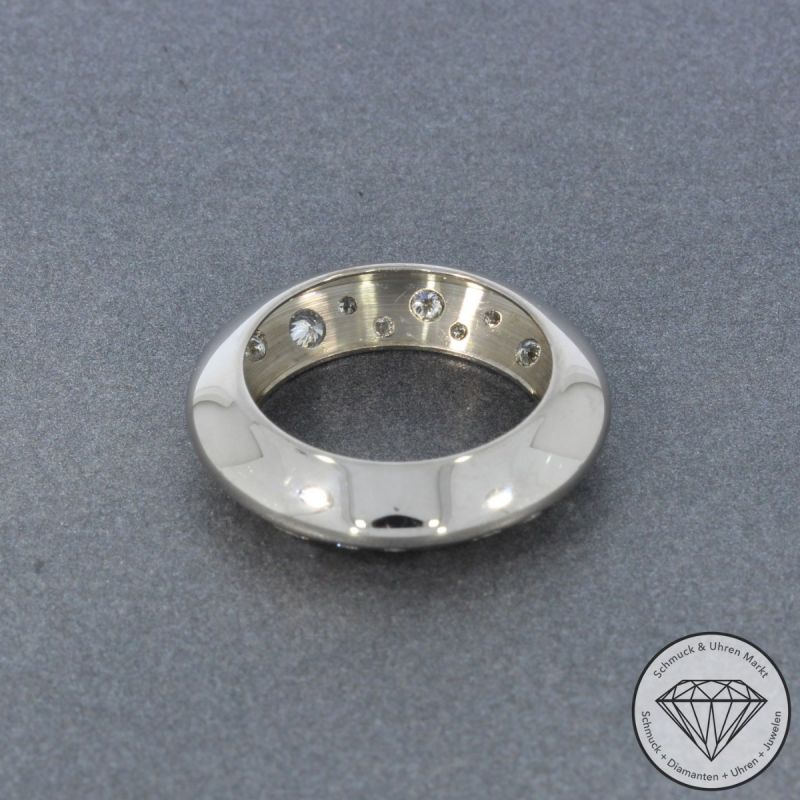 Wert 3850 € Brillant Diamant Ring in 585er 14 K Weißgold - 100968