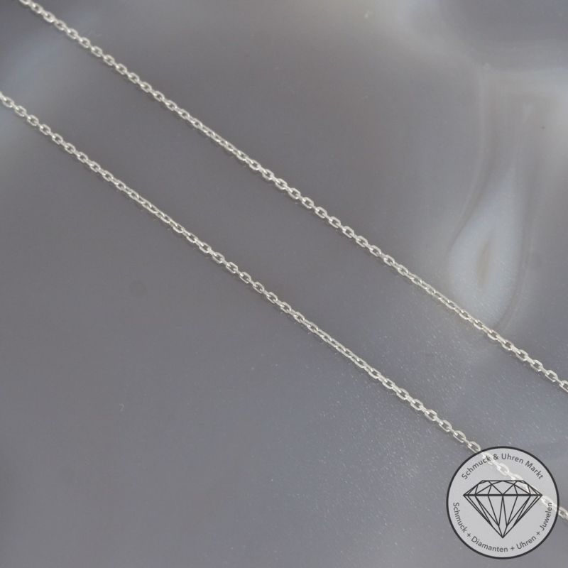 Wert 5090 € Brillant Anhänger mit Kette (0,81 carat) in 585er 14 K Weißgold - 101079