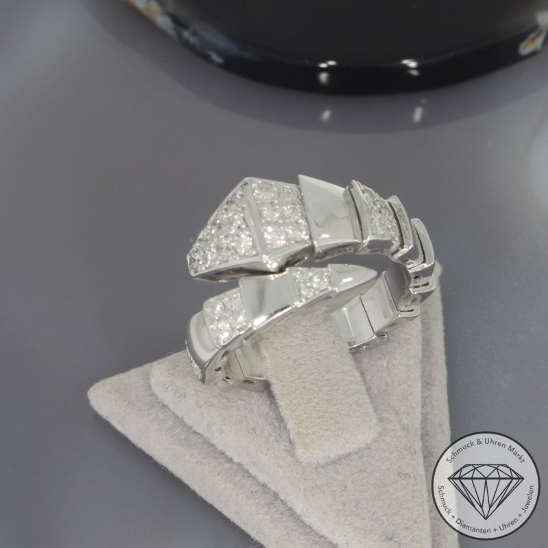 Wert 8490 € Brillant Ring (0,99 carat) in 585er 14 K Weißgold - 101081
