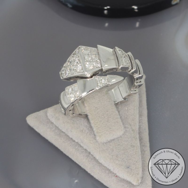 Wert 8490 € Brillant Ring (0,99 carat) in 585er 14 K Weißgold - 101081