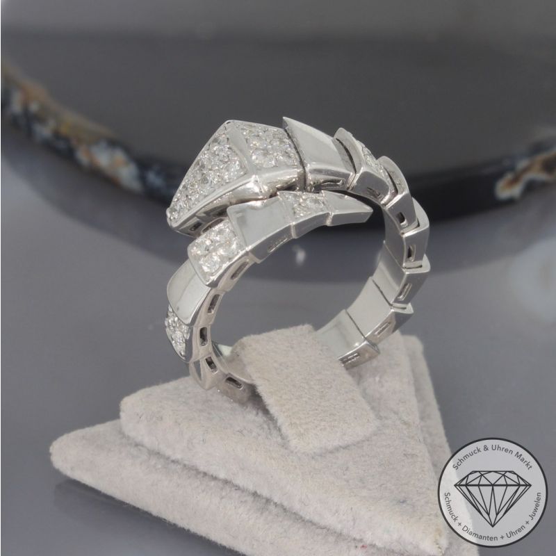 Wert 8490 € Brillant Ring (0,99 carat) in 585er 14 K Weißgold - 101081