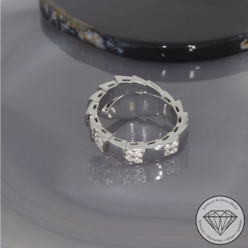 Wert 8490 € Brillant Ring (0,99 carat) in 585er 14 K Weißgold - 101081