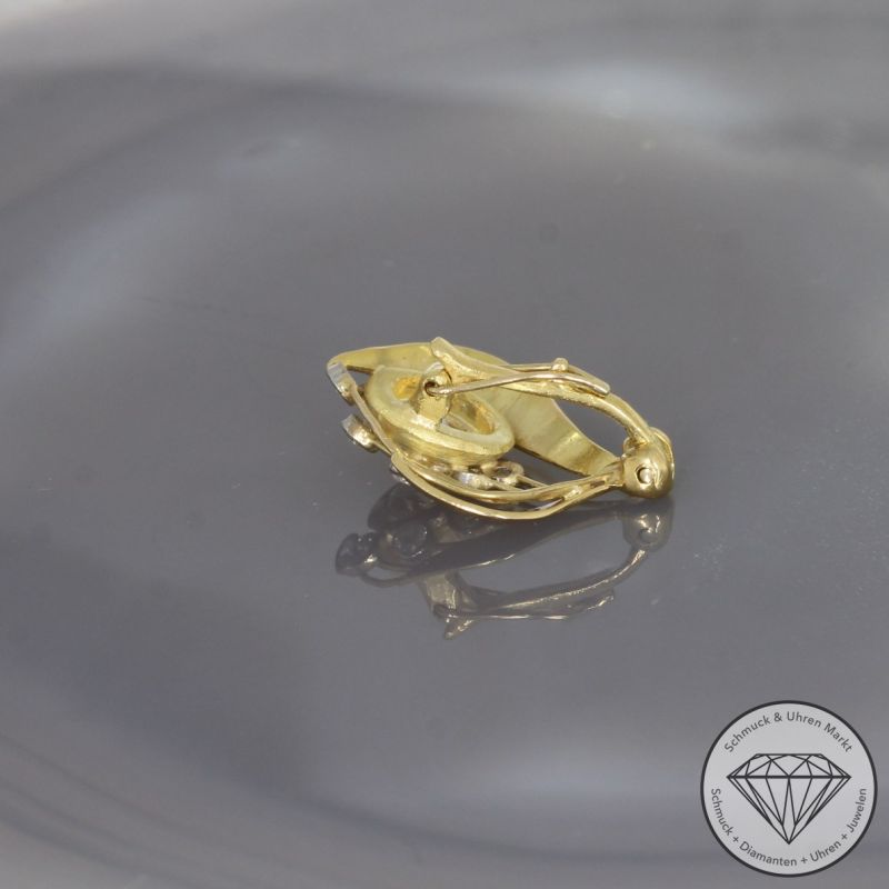 Wert 3950 € Brillant Diamant Anhänger in 750er 18 K Gelbgold - 101134