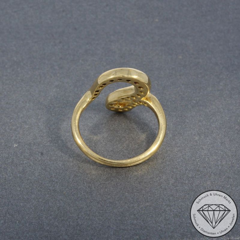 Wert 1390 € Diamant Ring in 750er 18 K Gelbgold - 101140