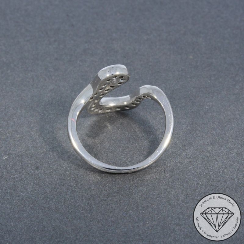 Wert 1390 € Diamant Ring in 750er 18 K Weißgold - 101142