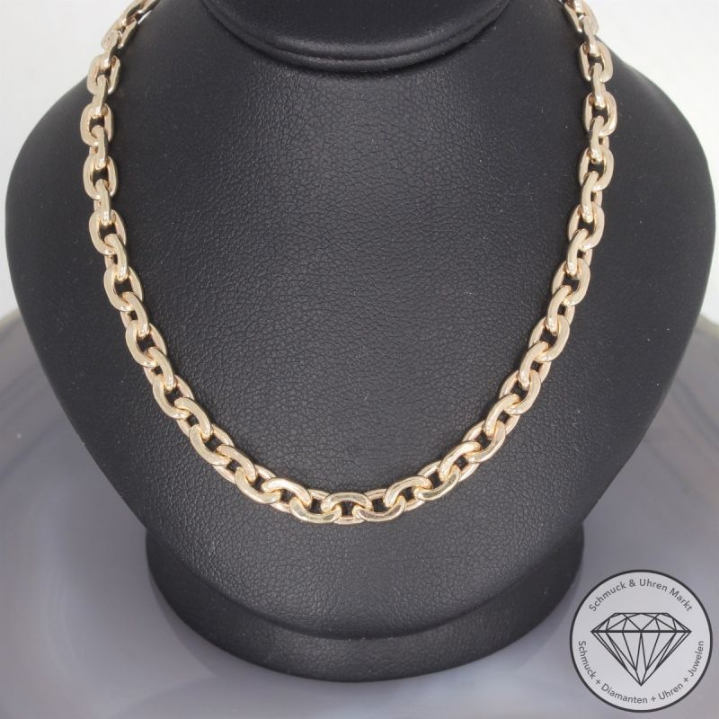 Wert 3990 € Anker Kette (28,6 Gramm) in 333er 8 K Gelbgold - 101333