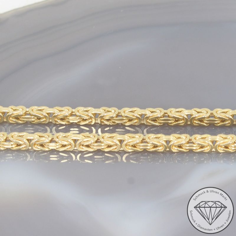 Wert 13250 € Königs Kette (60,3 Gramm) in 585er 14 K Gelbgold - 101443