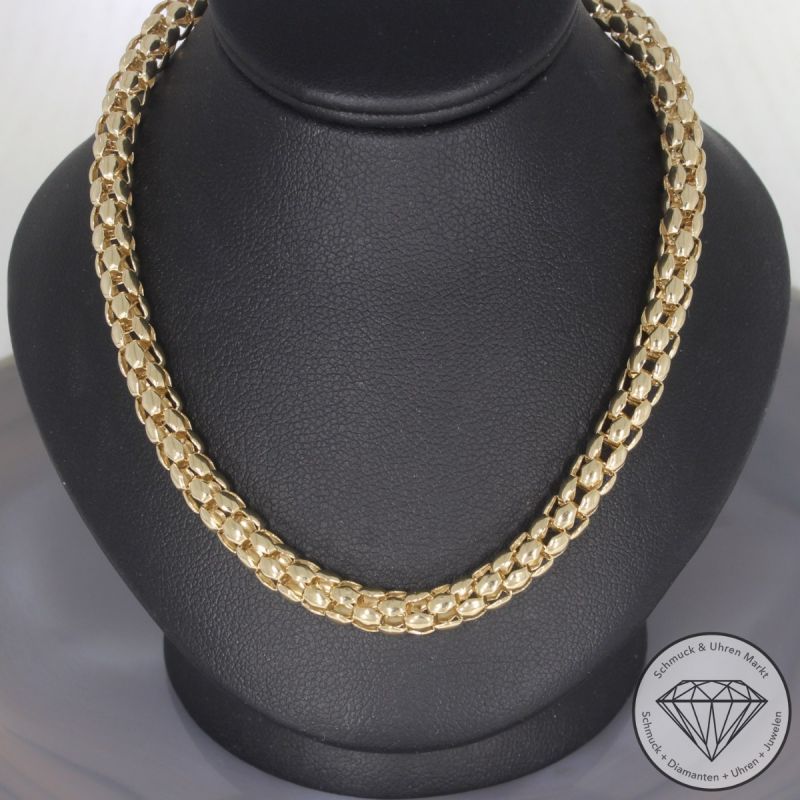 Wert 3990 € Schlauch Kette (21,2 Gramm) in 585er 14 K Gelbgold - 101448