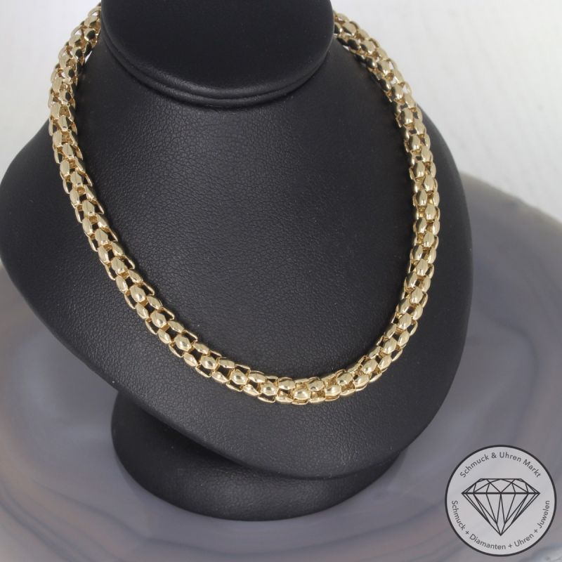 Wert 3990 € Schlauch Kette (21,2 Gramm) in 585er 14 K Gelbgold - 101448