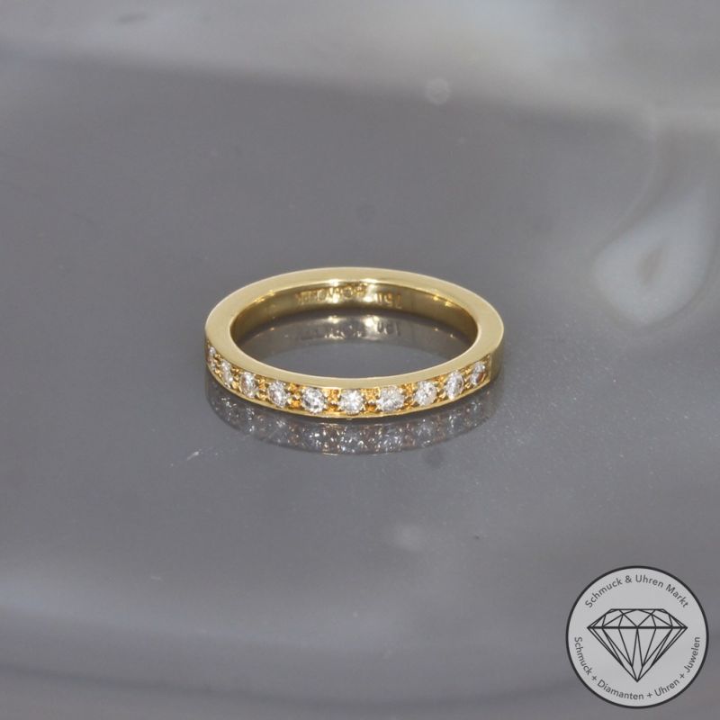 Wert 1190 € Hofacker Brillant Ring (ca. 0,20 carat) in 750er 18 K Gelbgold - 101554