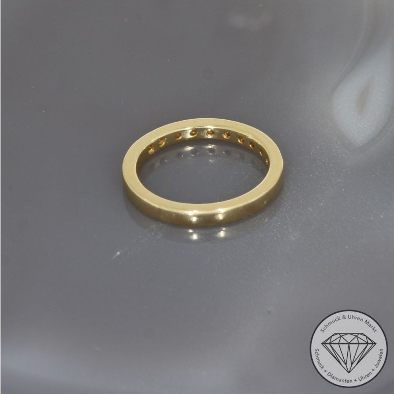 Wert 1190 € Hofacker Brillant Ring (ca. 0,20 carat) in 750er 18 K Gelbgold - 101554