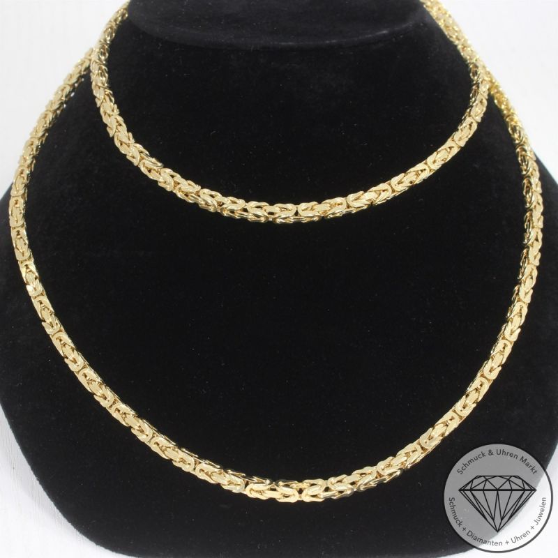 Wert 19390 € Königs Kette (72,3 Gramm) in 750er 18 K Gelbgold - 101652