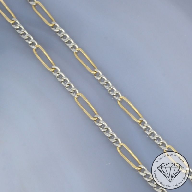 Wert 1590 € Solitär Diamant Anhänger mit Kette (ca. 0,02 carat) in 750er 18 K Gelbgold & und 950er Platin - 101820