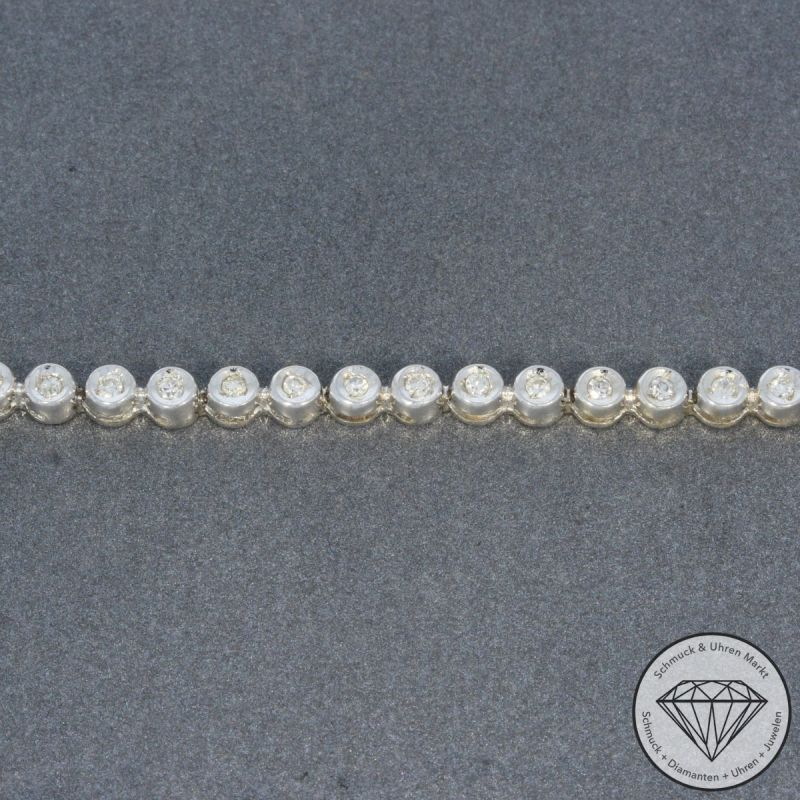 Wert 8900 € Bicolor Diamant Saphir Collier in 585er 14 K Gold - 101898