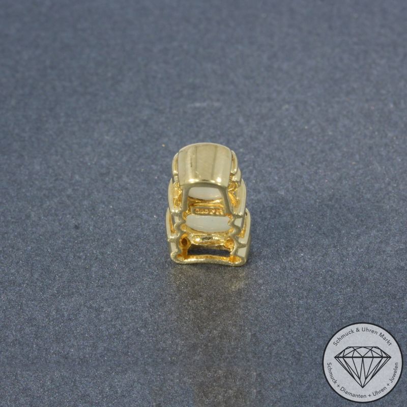 Wert 500 € Brillant Opal Anhänger in 585er 14 K Gelbgold - 102013