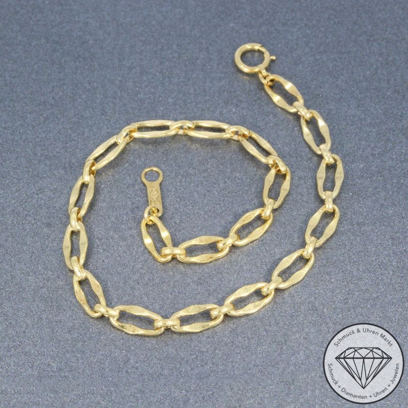Wert 990 € Armband 4,9g 750er 18 K Gelbgold - 102042