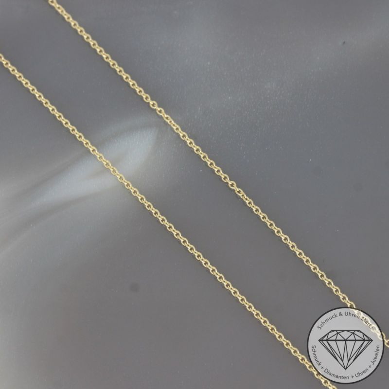 Wert 1490 € Brillant Anhänger & Kette (0,16 carat) in 585er 14 K Gelbgold - H1867