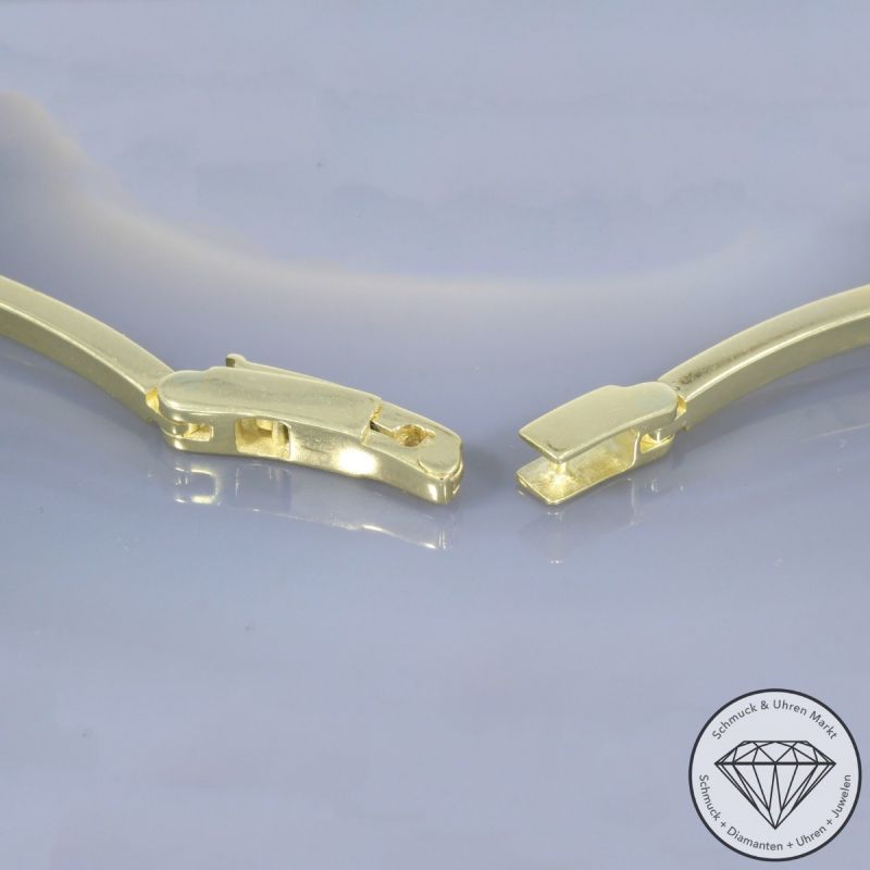 Wert 3290 € Farbedelstein Armband in 585er 14 K Gelbgold - 102915