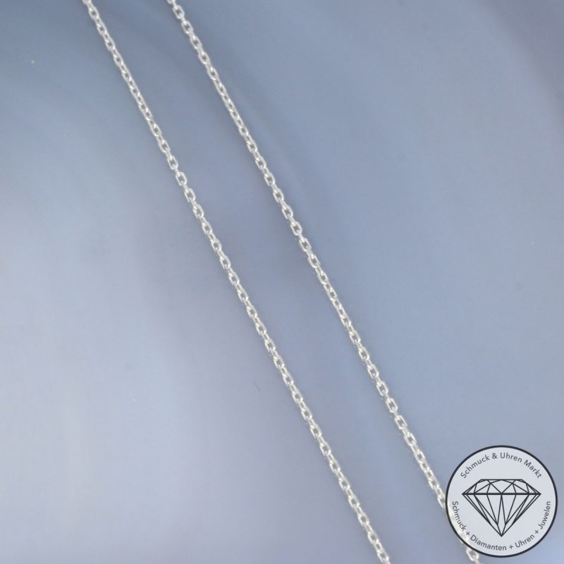 Wert 1250 € Brillant Turmalin Anhänger & Kette in 585er 14 K Weißgold - H1920