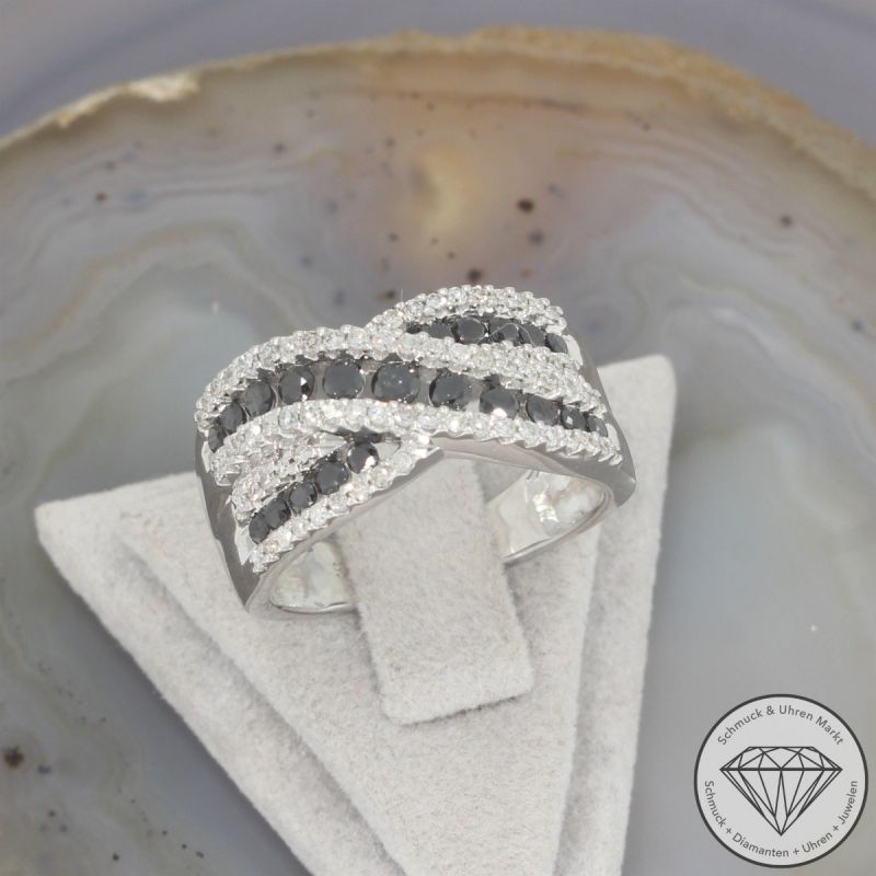 Wert 2300 € Diamant Ring in 585er 14 K Weißgold - 103038
