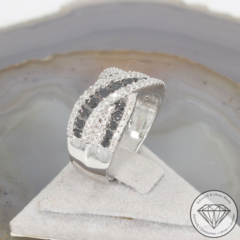 Wert 2300 € Diamant Ring in 585er 14 K Weißgold - 103038
