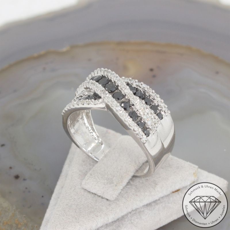 Wert 2300 € Diamant Ring in 585er 14 K Weißgold - 103038