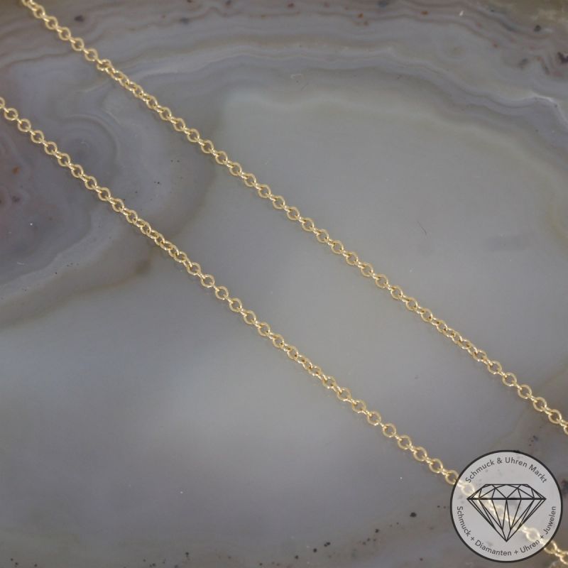 Wert 2990 € Solitär Diamant Collier (0,30 carat) in 750er 18 K Gelbgold - H1923