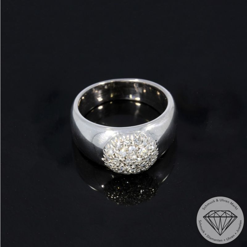 Wert 4590 € Diamant Ring (ca. 0,62 carat) in 585er 14 K Weißgold - 103340