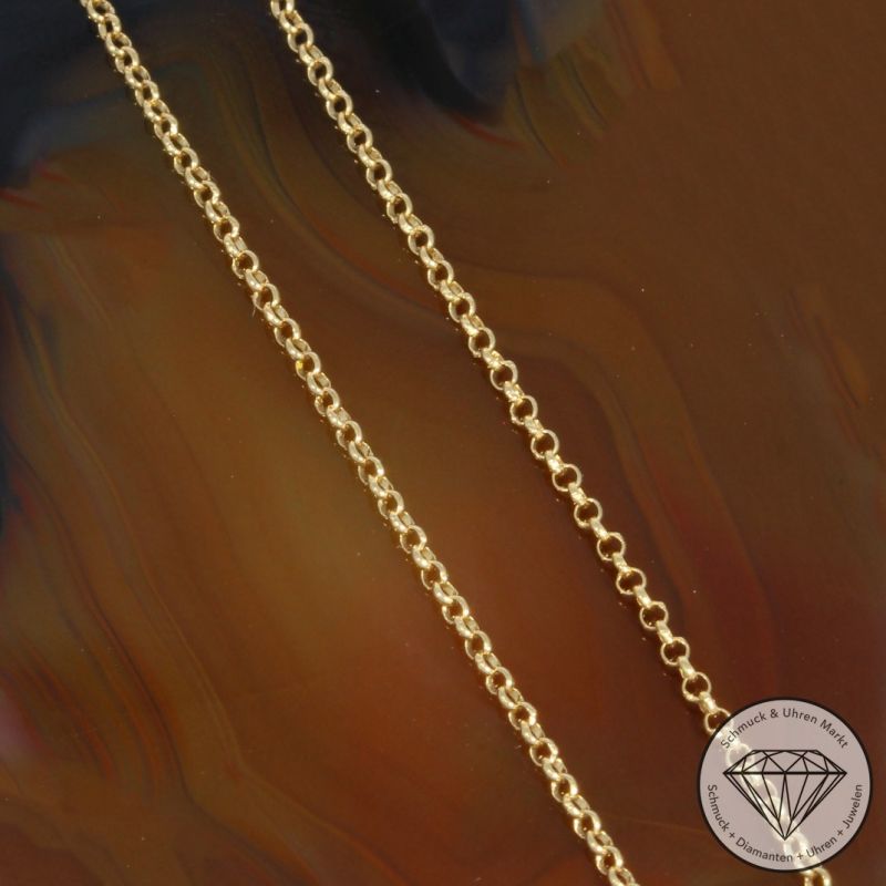 Wert 3090 € Brillant Collier in 750er 18 K Gelbgold - 103621