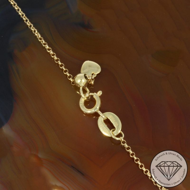 Wert 3090 € Brillant Collier in 750er 18 K Gelbgold - 103621